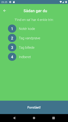 Find en sø Screen 2