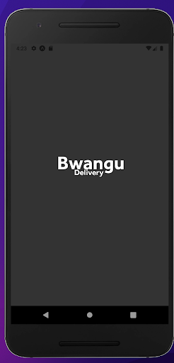 Android application BwanguDelivery - Rider screenshort