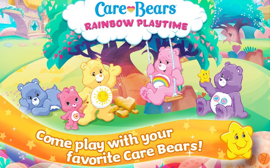 Care Bears Rainbow Playtime banner