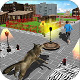 Angry Wolf Attack 3D Simulator icon