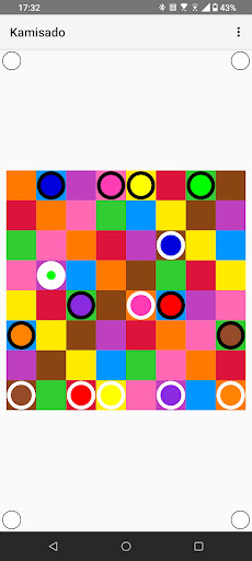 Android application Kamisado screenshort
