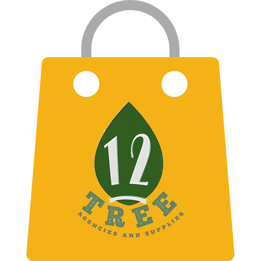 12Tree Delivery Man logo