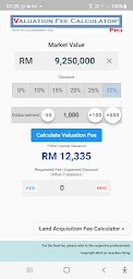 PropertyX Malaysia Valuation Fee Calculator Pro