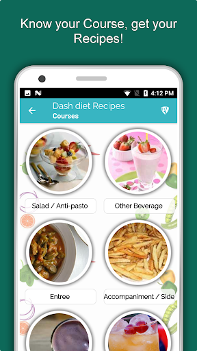 Screenshot of DASH Diet Recipes Offline