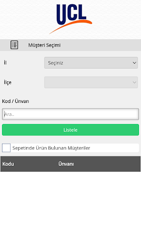 Üçler Otomotiv B2B Screen 2