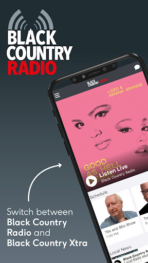 Android application Black Country Radio screenshort