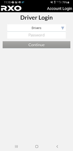 MT Expedite Carrier App Screen 3
