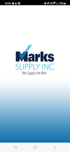 Android application Marks Supply screenshort