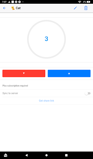 Momo Counter - count and share Screen 2