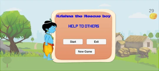 Krishna Rescue & Run fight Boy