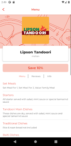 Lipson Tandoori PL4 Screen 2