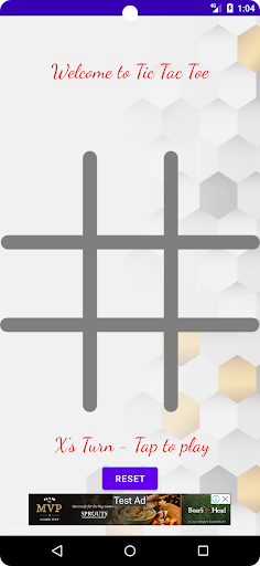 Tic Tac Toe Screen 3