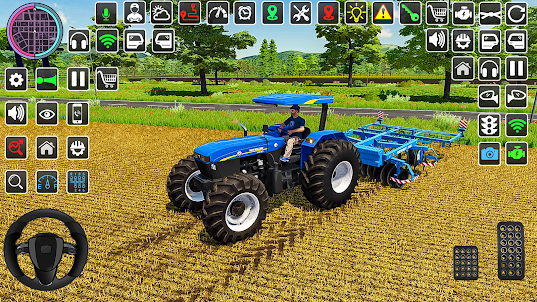 тракторная игра: фермерский