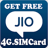 Free Jeo 4G Jio sim(recharge) icon