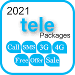 Cover Image of Download Tele All Packages 2021 | Call, Sms, Internet 1.6 APK