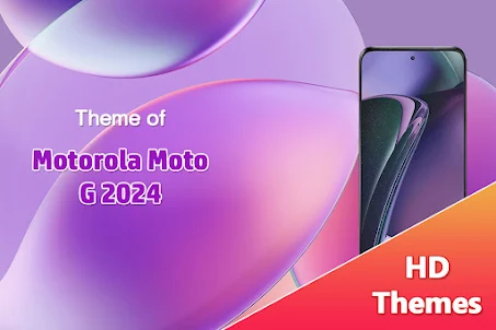 Theme of Motorola Moto G 2024