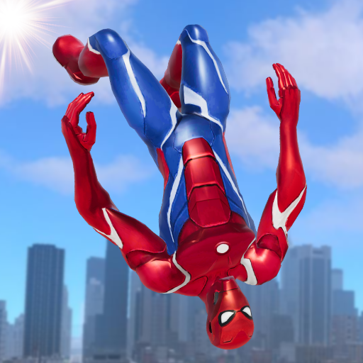 Spider Rope Hero Man Gangstar