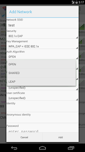 WiFi Connection Manager Captura de tela