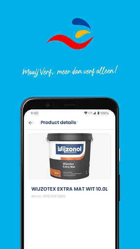 Android application Mooij Verf scan app screenshort