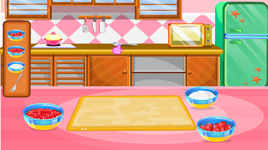 games strawberry cooking