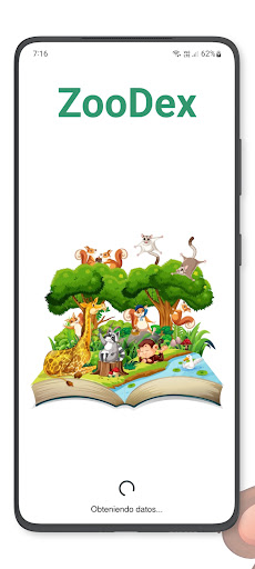 Android application ZooDex screenshort