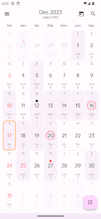 Kalender Saka Bali - 2.7.0 - (Android)