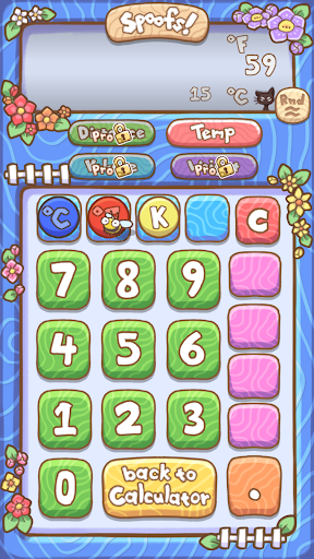 Spoofs Calculator Screen 2