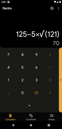 Screenshot of Electra