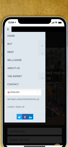 Classic Properties Real Estate Screen 3