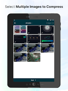 Video & Image Compressor App Captura de pantalla