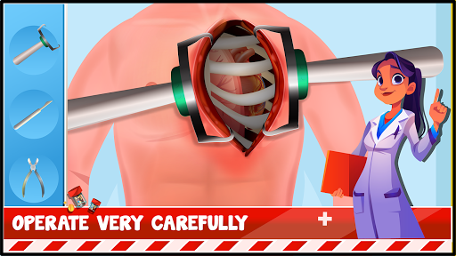 Télécharger Gratuit Jeux de docteur en chirurgie à cœur ouvert  APK MOD (Astuce) screenshots 1