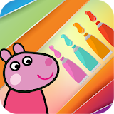 Kids Peppa Coloring icon