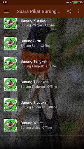 Suara Pikat Burung Liar Mp3 Screen 2