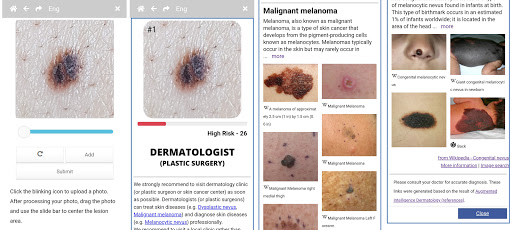Model Dermatology screenshot for Android