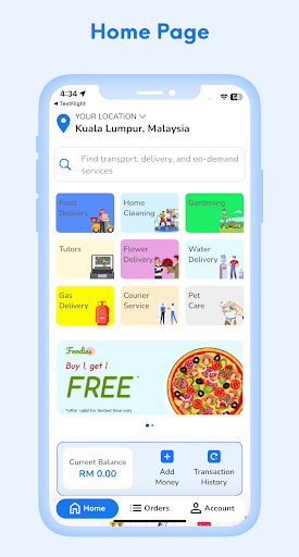 Fusionspace App Screen 2