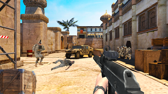 Offline FPS Commando Gun War