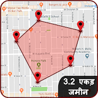 Mobile se jamin nape  Gps Area Measurement on Map
