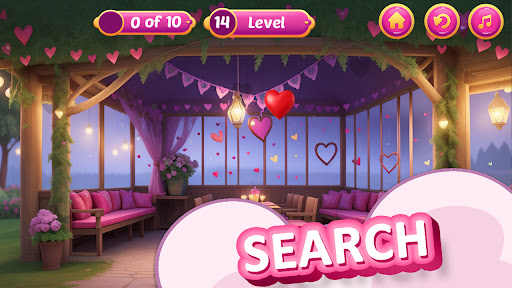 Valentine Hidden Heart: Love Screen 2