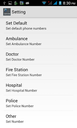Quick Help Screen 2