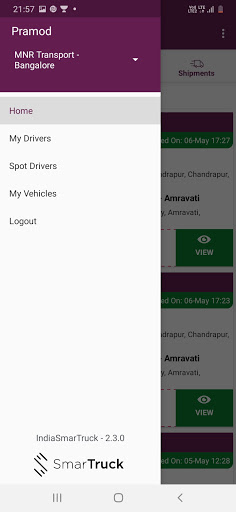 SmartCarrier Screen 3