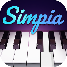 Gambar ikon Simpia: Learn Piano Fast
