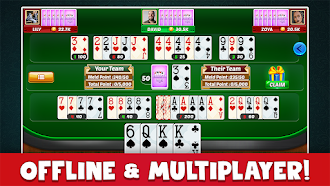 Game screenshot Canasta Plus Offline Card Game apk download