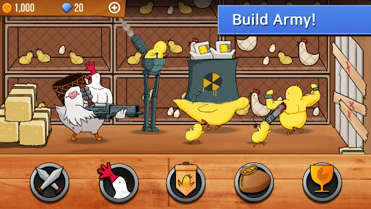 Chicken VS Man MOD APK (UNLIMITED SKILL UPGRADE) 3