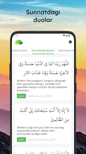 Quron va Sunnatdagi duolar Screen 2