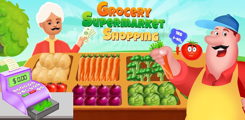Grocery Shopping Cash Register