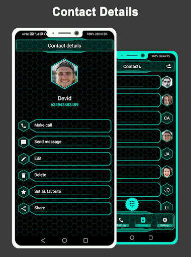 Screenshot of Hi-tech Phone Dialer & Contact