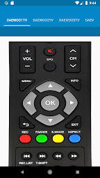 Daewoo TV Remote Control