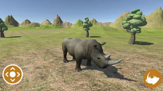 Rhinoceros Animal Jungle Game