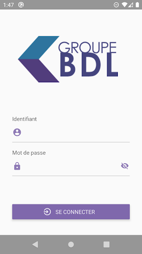 Android application BDL - Chantiers screenshort