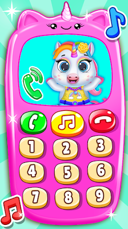 Game screenshot Unicorn Princess Baby Phone mod apk